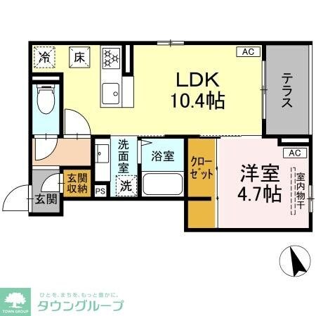 Asset-Court調布ヶ丘の物件間取画像